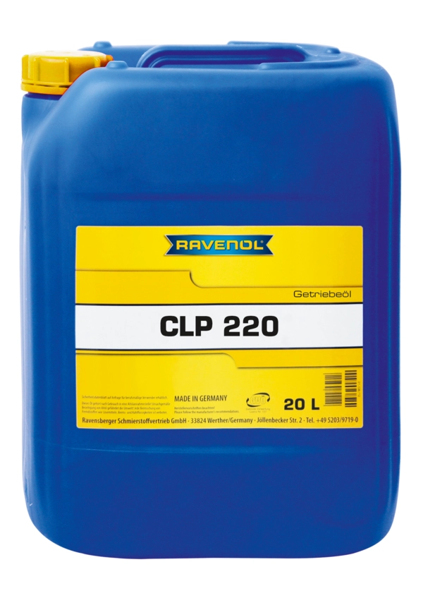 RAVENOL Getriebeoel CLP 220 INDUSTRIJSKO ULJE 20L
