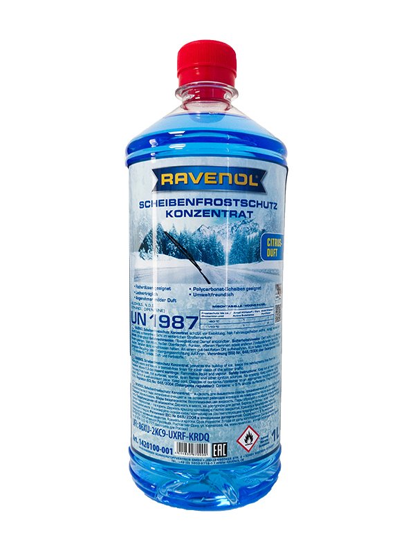 RAVENOL TEKUĆINA ZA ŠOFERŠAJBU KONCENTRAT 1L -60 C