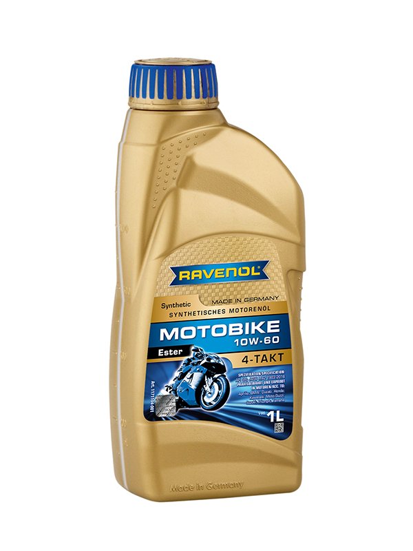 RAVENOL Motobike 4-T Ester SAE 10W-60 1L