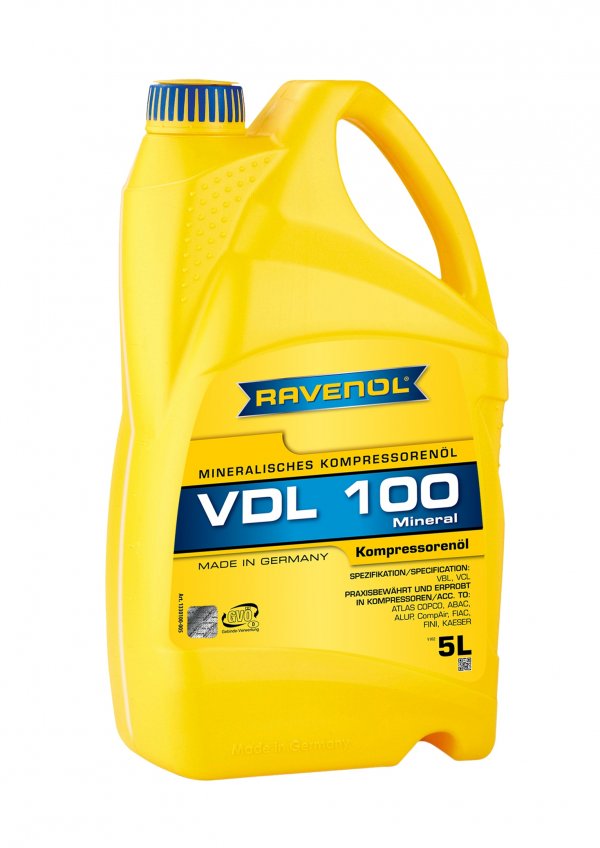 RAVENO KOMPRESORSKO ULJE VDL 100 5L