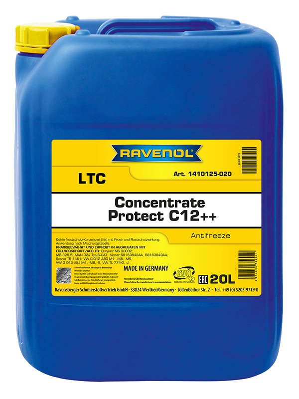 ANTIFRIZ RAVENOL LTC Concentrate Protect C12++ 20L
