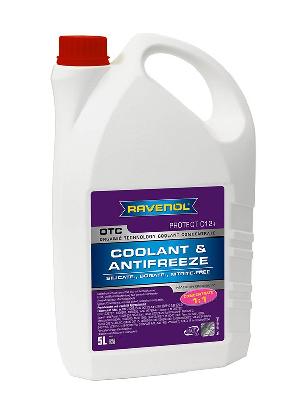ANTIFRIZ RAVENOL OTC Concentrate Protect C12+ CRVENI 5L