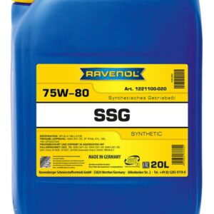 RAVENOL SSG Spec Synt LKW Getriebeöl SAE 75W-80 20l