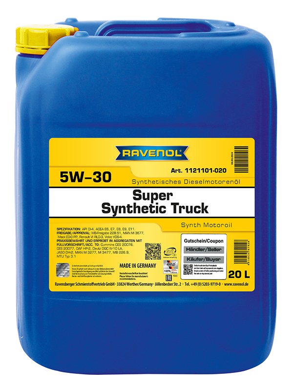 thumb__0_0_0_0_crop RAVENOL Super Synthetic Truck SAE 5W-30 20L