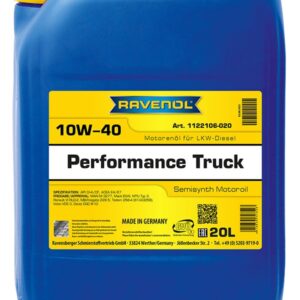 RAVENOL Performance Truck SAE 10W-40 20L