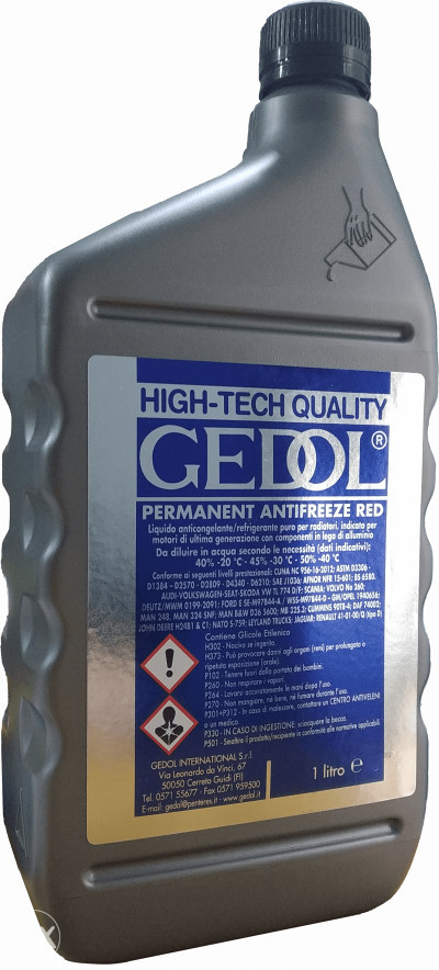 GEDOL PERMANENT G-12 100% CRVENI 1 L.