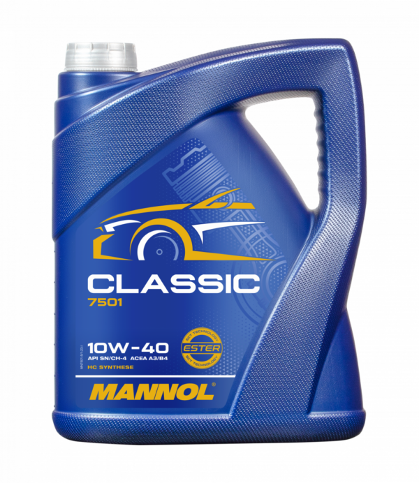 MANNOL CLASSIC a3/b410W40 5 LIT. SN/CH-4 VW 502.00/505.00 4X5L.Akcija