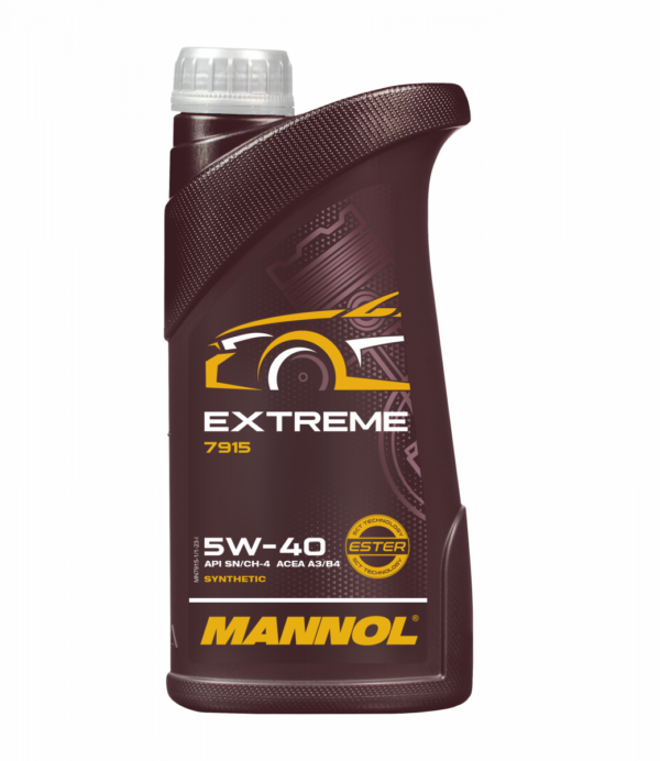 MANNOL EXTREME 5W40 1L. SN/CH-4 A3/B4 VW502.00/505.00 20X1L.