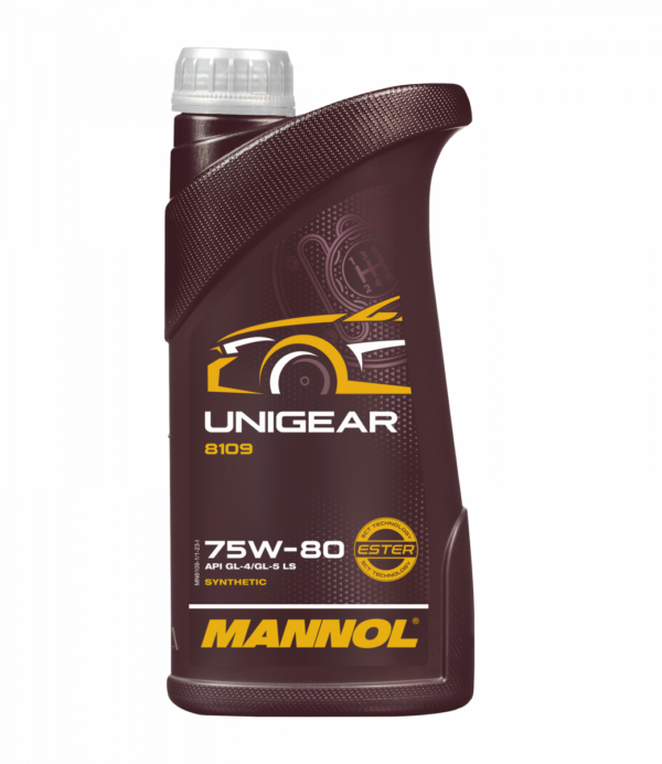 MANNOL 75W80 1L. GL-4 / GL-5LS UNIGER 8109 20X1L.
