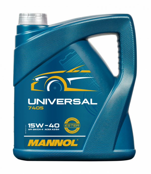 MANNOL UNIVERSAL 15W40 4L. SN/CH-4 VW 505.00 4X4L.