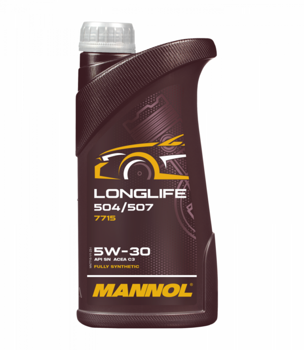 MANNOL 7715 LONG LIFE FULLY SYNTHETIC 5W30 1L. vw504.00/507.00 20X1L