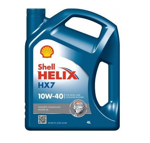 SHELL HELIX HX7 10W40 4L. 4X4L