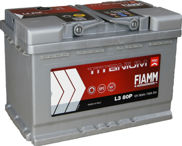 FIAMM TITANIUM PRO L3 80AH 730A 278x175x190