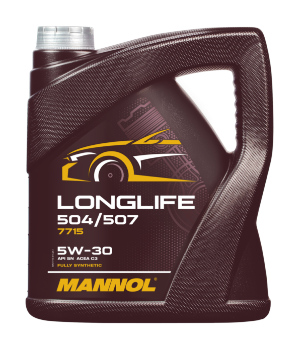 MANNOL 7715 LONG LIFE PREMIUM SYNTHESE 5W30 5L. vw504.00/507.00