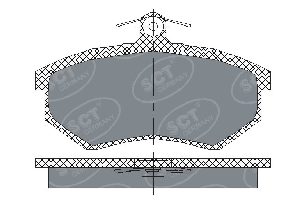 DISK PL.VW PASSAT TANJA 88-97 GOD. 16.0 MM