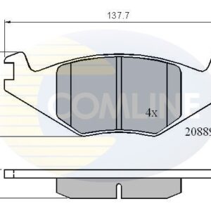 cbp0136_630491.jpg DISK PL. VW G-2 4 ISTE 17.3MM comline SA limicima