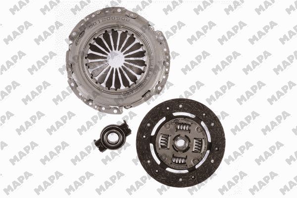 SET KVACILA + DRUK L. VW CADDY II 1.4 BENZ. mapa