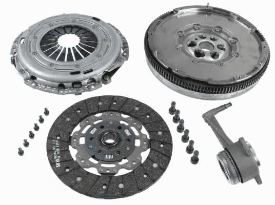 00322290601009.bmp.jpg SET KVACILA SA ZAMAJCEM SA DRUK LEZAJEM VW GOLF 5 2.0 TDI FI240 MM Sachs