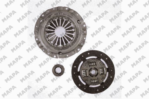 SET KVACILA KORPA LAMELA DRUK LEZAJ SKODA FABIA 1.4 00+ mapa
