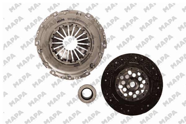 SET KVACILA  VW AUDI SKODA SEAT FI228 LAMELA BEZ OPRUGA mapa