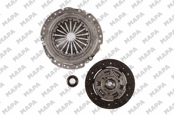 SET KVACILA KORPA LAMELA I DRUK LEZAJ FI 200 MM 18 Z. PSA 1.9D mapa