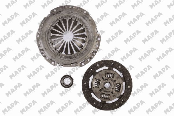 SET KVACILA POLO/FABIA 1.9 SDI 47 KW   200MM mapa