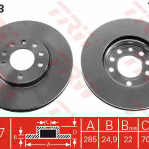KOCIONI DISK VECTRA C 285MM