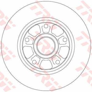 KOCIONI DISK RENAULT MEGANE III 08+ 260 MM BEZ LEZAJA trw