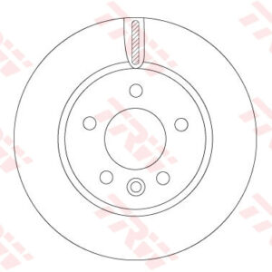 DISK PREDNJI VW CRAFTER FI 303MM trw