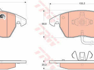 DISK PL. VW G-5/PASSAT 3C5/TOURAN GDB1550