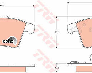DISK PL. VW TRANSPORTER V/MULTIVAN 03+.