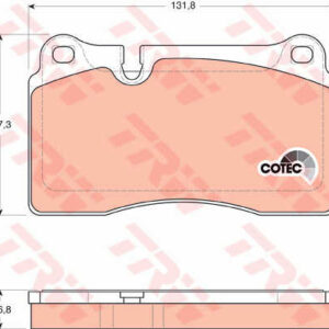 DISK PL. VW TOUAREG  02+ trw