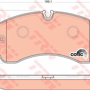 DISK PLOCICE PREDNJE MERCEDES/VW SPRINTER/VITO/CRAFTER trw