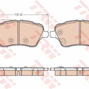 DISK PLOCICE FORD FIESTA VI/B-MAX 12+ trw