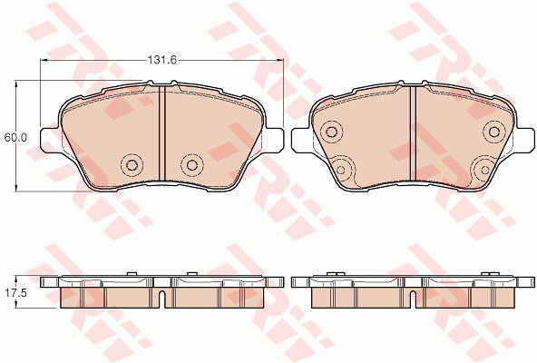 DISK PLOCICE FORD FIESTA VI/B-MAX 12+ trw