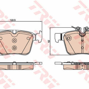 DISK PLOCICE ZADNJE MERCEDES C-CLASS W205 13+ trw