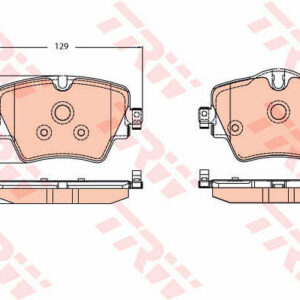 DISK PL. BMW X1 F48 / X2 F39 trw