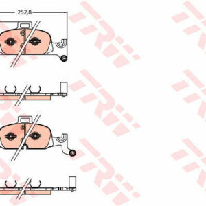 DISK PL. AUDI A4 B9 15+ trw