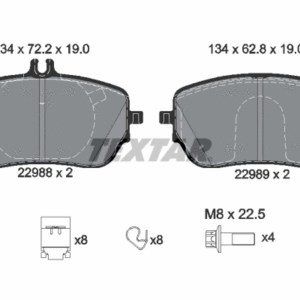 DISK PL. MERCEDES A CLASS W177 textar