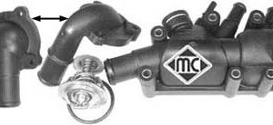 03709.jpg KUCISTE TERMOSTATA KOMPLETNO FORD FIESTA 1.3 B 00+ metalcaucho