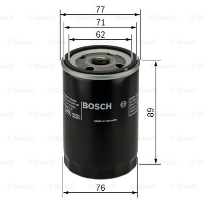 FIL.ULJA 3/4-16UNF P3227 ESCORT 1.8TD/FIESTA 1.8TD bosch