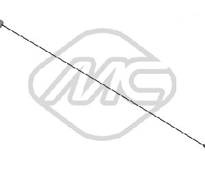 MJERAC ULJA PSA 307 1.6HDI DV6 METALNA SIPKA