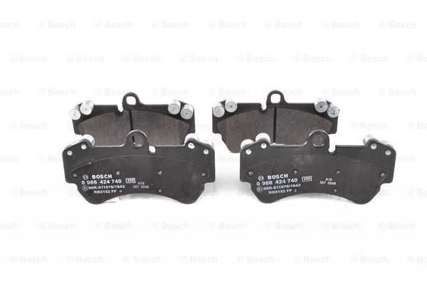 DISK PL.VW TOUREG / PORSCHE CAYENNE 02+ bosch
