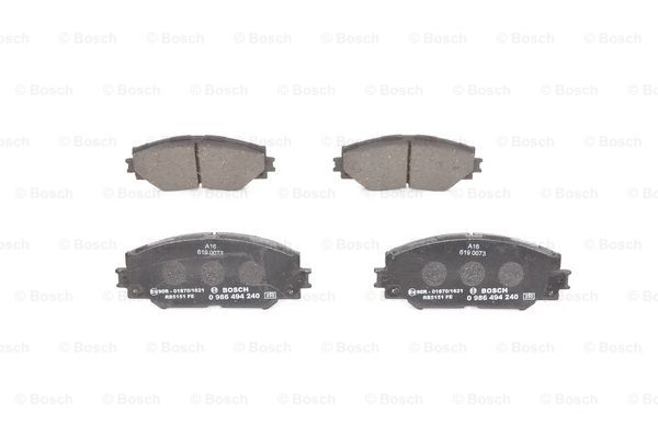 DISK PLOCICE PREDNJE TOYOTA AURIS/URBAN CRUISER 07+ bosch