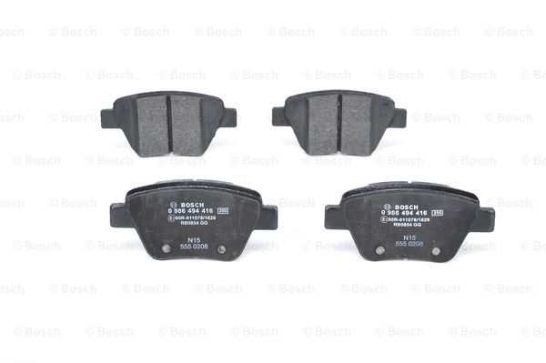DISK PLOCICE ZADNJE VW GOLF 6 08- bosch