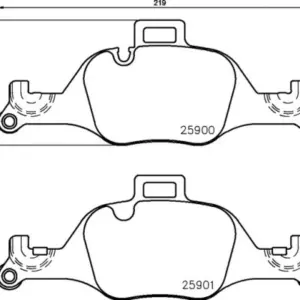 DISK PLOCICE BMW 5/7 (G30/F90) 16+ PRED. brembo