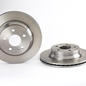 KOCIONI DISK ZADNJI  MERCEDES FI 300 MM 5 RUPA E-CLASS 03-09 G. brembo