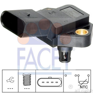 SENZOR TEMPERATURE USISA SEAT SKODA VW POLO 6R 1.2 TDI facet