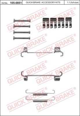SET OPRUGICA PAKNI FIAT DUCATO / JUMPER 02+ quick brake
