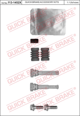 SET ZA REPARACIJU  ZADNJIH KLIJESTA klizaci ASTRA J 09-